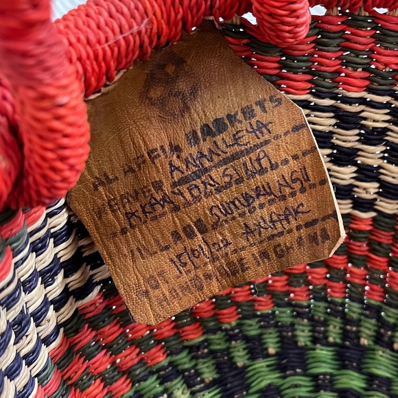 Alaffia mini market bolga basket - Picture 4 of 4